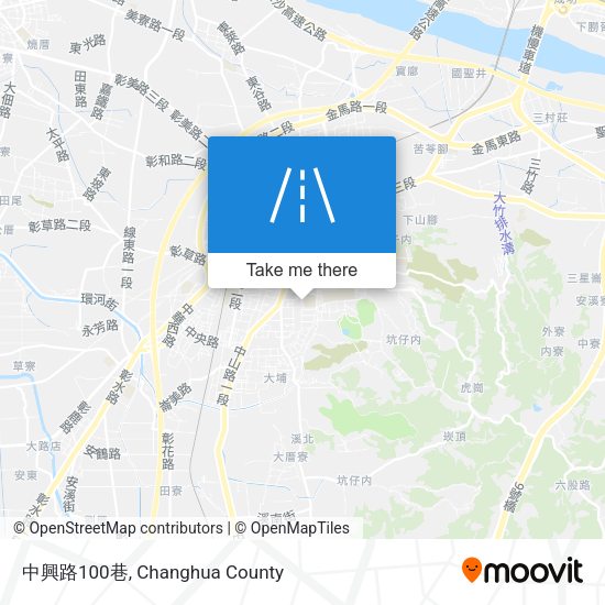 中興路100巷地圖