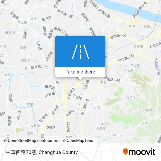 中華西路70巷 map