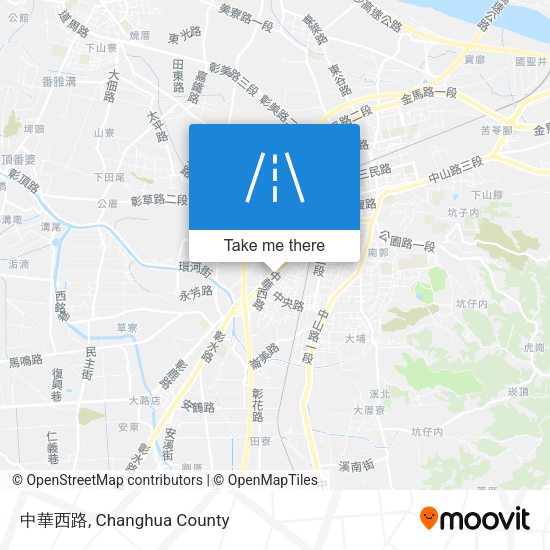 中華西路 map