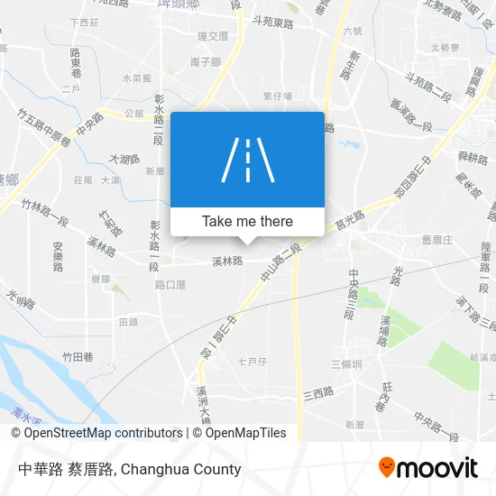 中華路 蔡厝路 map