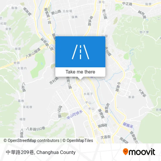 中華路209巷 map
