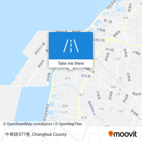 中華路577巷地圖