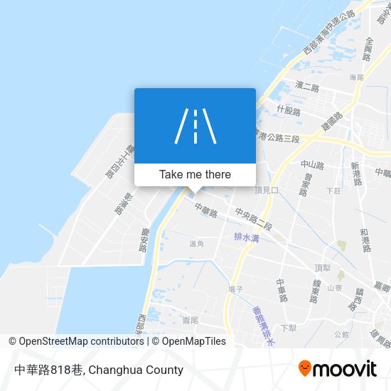 中華路818巷地圖