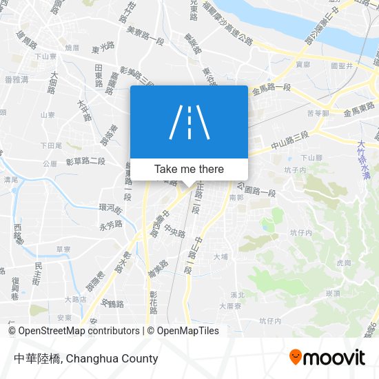 中華陸橋地圖