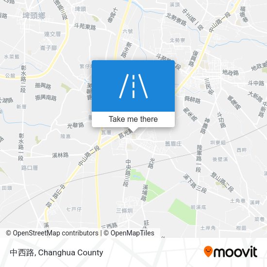 中西路 map