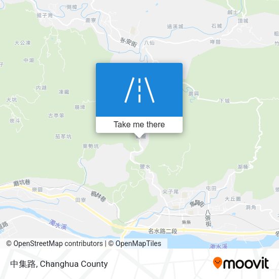 中集路 map