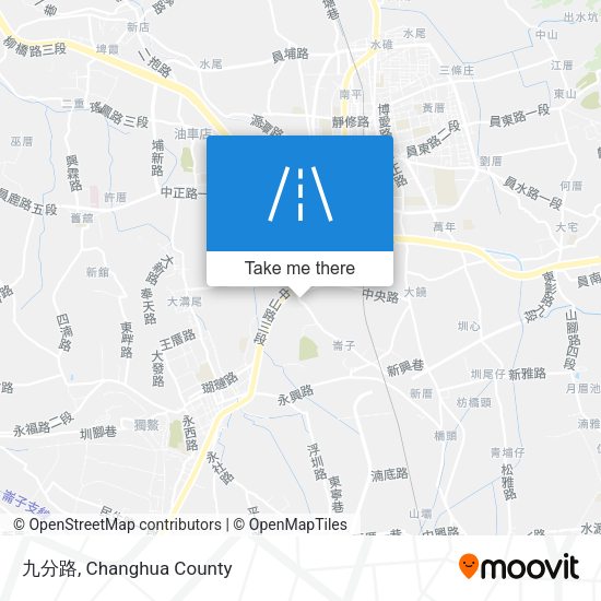 九分路地圖
