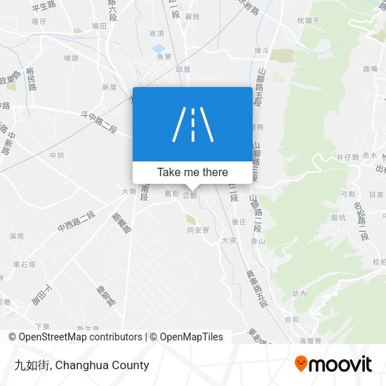 九如街 map