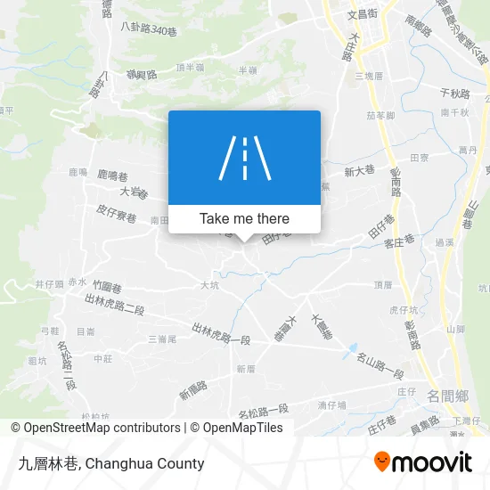 九層林巷 map