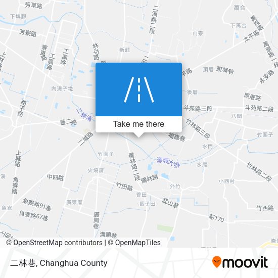 二林巷地圖