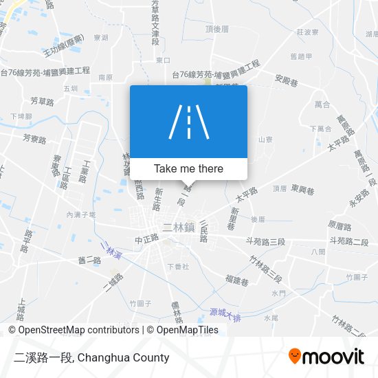 二溪路一段 map