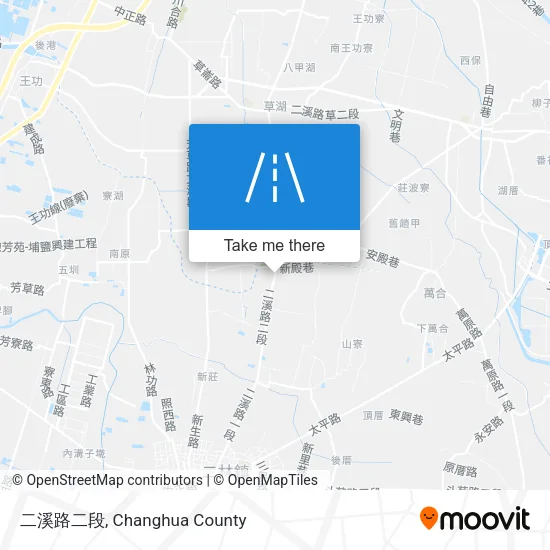 二溪路二段地圖