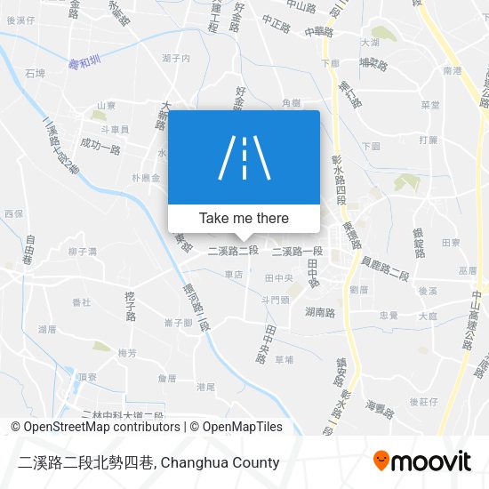二溪路二段北勢四巷地圖