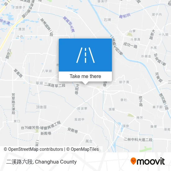 二溪路六段 map