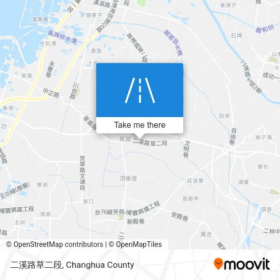 二溪路草二段 map