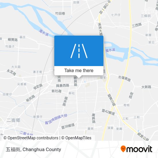 五福街 map