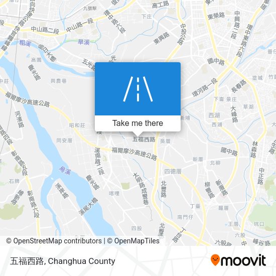 五福西路地圖