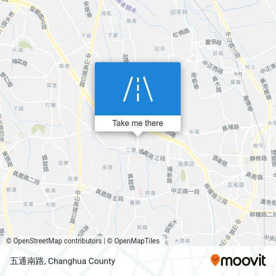 五通南路地圖