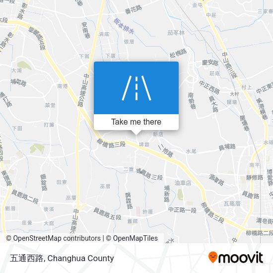 五通西路地圖