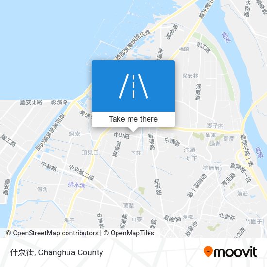 什泉街地圖