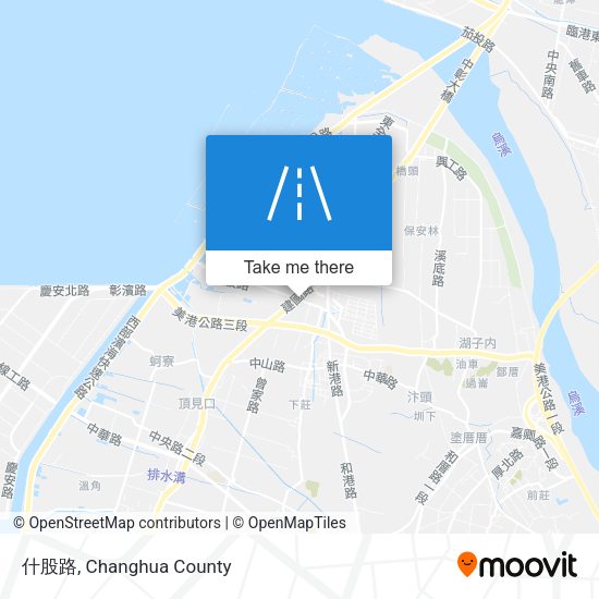 什股路 map