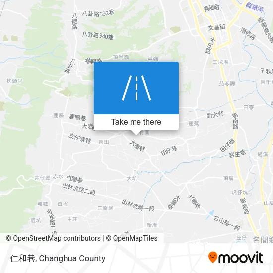 仁和巷 map