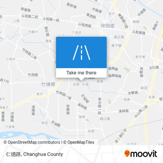 仁德路地圖