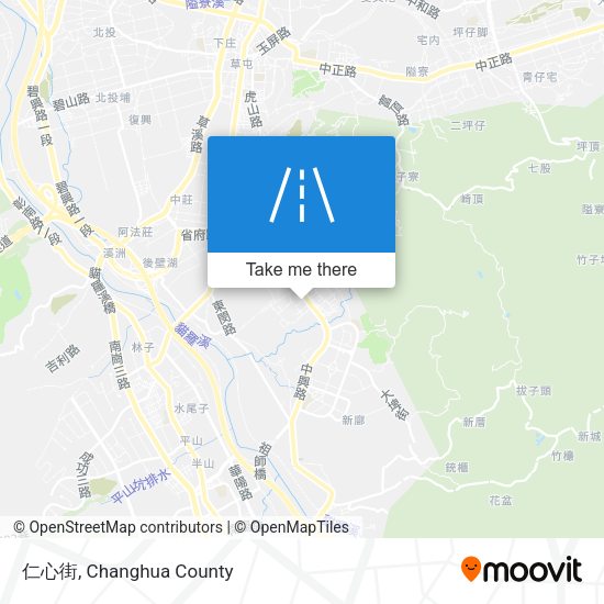 仁心街地圖