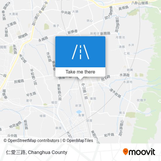 仁愛三路地圖