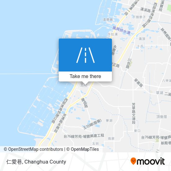 仁愛巷 map