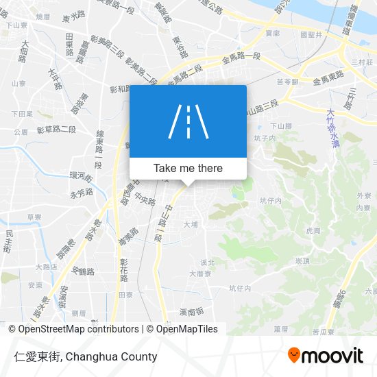 仁愛東街地圖
