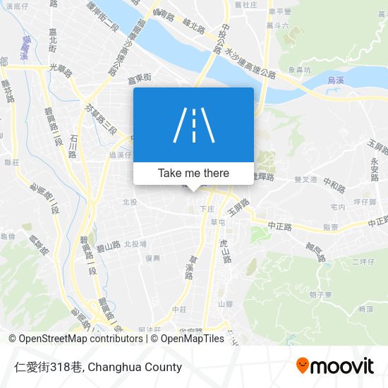 仁愛街318巷地圖