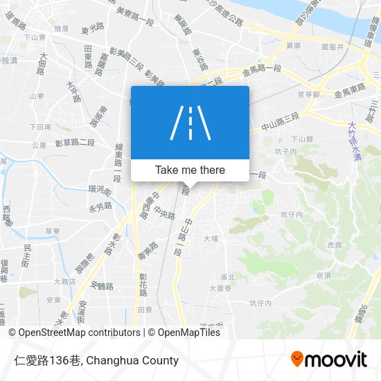 仁愛路136巷 map