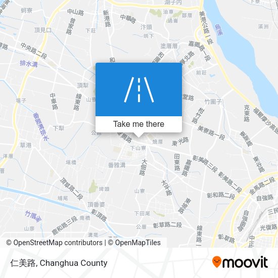 仁美路 map
