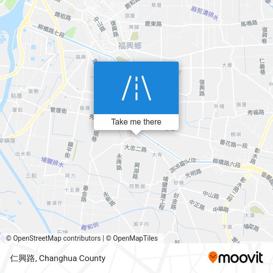 仁興路地圖