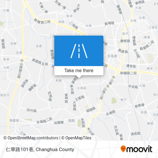 仁華路101巷地圖