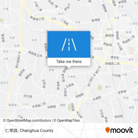 仁華路 map
