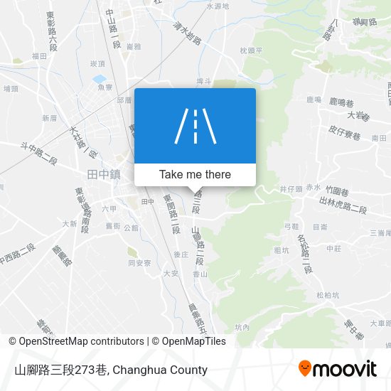 山腳路三段273巷地圖
