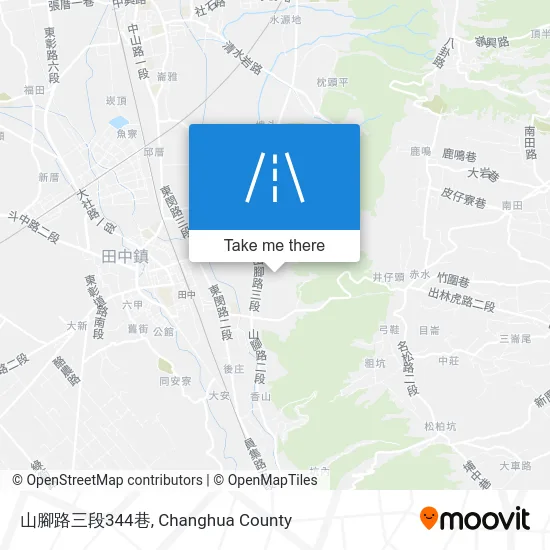 山腳路三段344巷 map