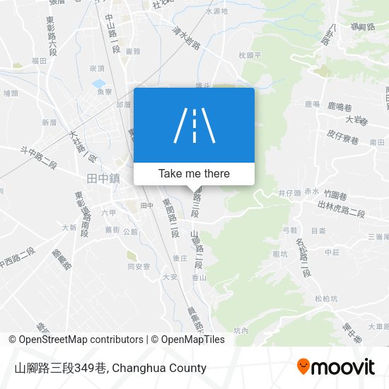 山腳路三段349巷 map