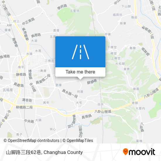 山腳路三段62巷 map