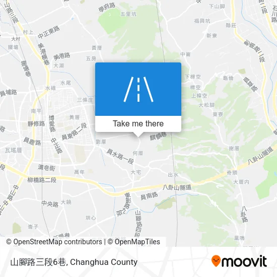 山腳路三段6巷 map