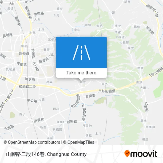 山腳路二段146巷 map