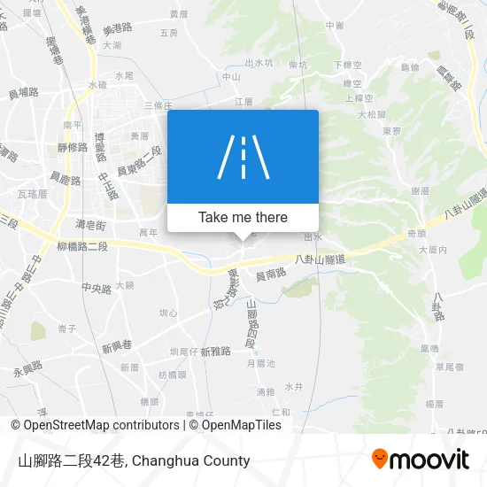山腳路二段42巷 map