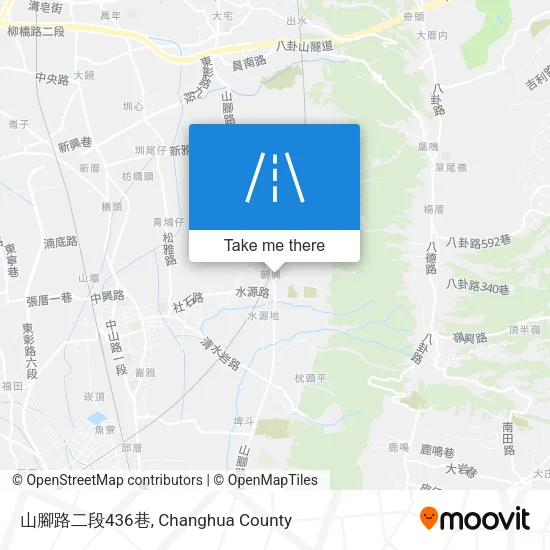 山腳路二段436巷 map