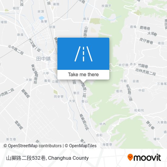 山腳路二段532巷 map