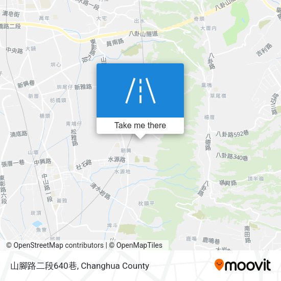 山腳路二段640巷 map