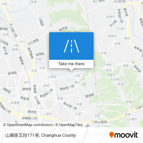 山腳路五段171巷 map