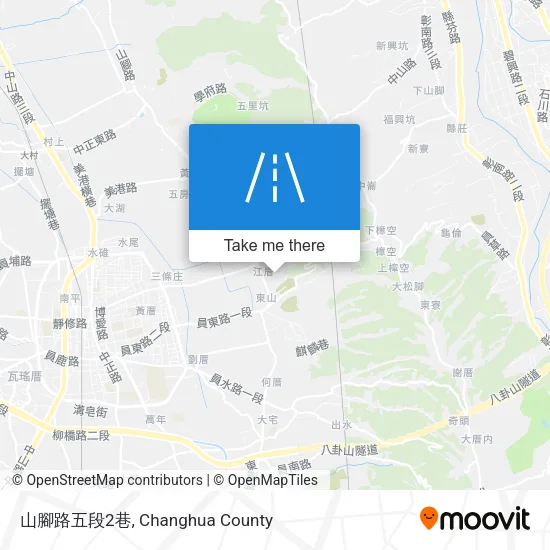 山腳路五段2巷 map