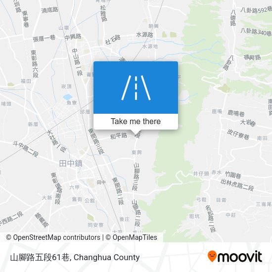 山腳路五段61巷 map